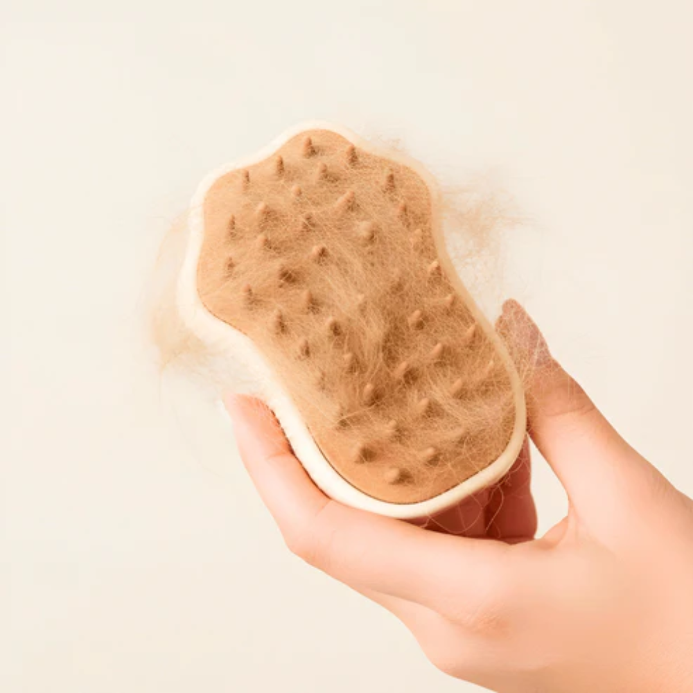 Pet Steam Grooming Brush for Dogs &amp; Cats – Deshedding &amp; Detangling Tool