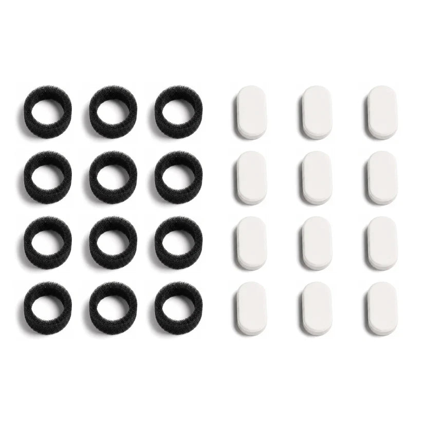 Pet Water Fountain Filter Pack – 12 Replacement Filters for Dogs &amp; Cats