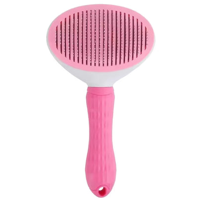 Self-Cleaning Pet Grooming Brush – Deshedding &amp; Dematting Comb for Dogs &amp; Cats