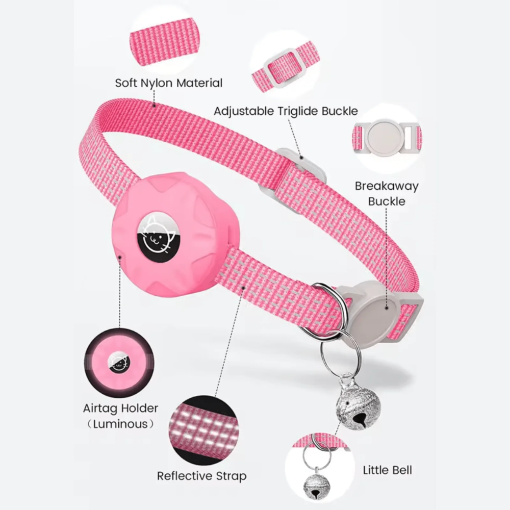 Smart Cat Tracker Collar for Cats with GPS Pet Tracking