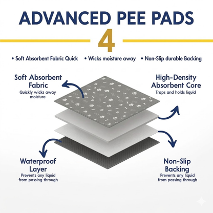 Washable Dog Training Pads – Reusable Waterproof Puppy Pads