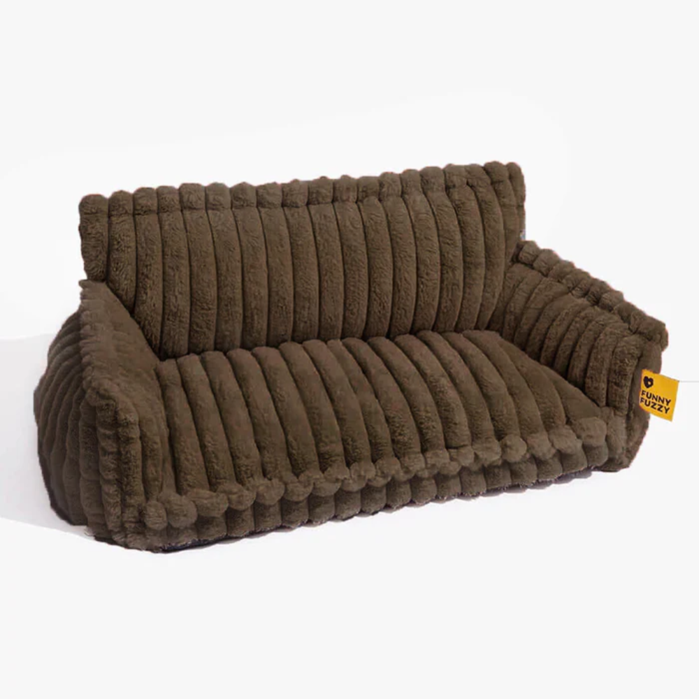 Washable Dog Sofa Bed – Large Fluffy Pet Pillow