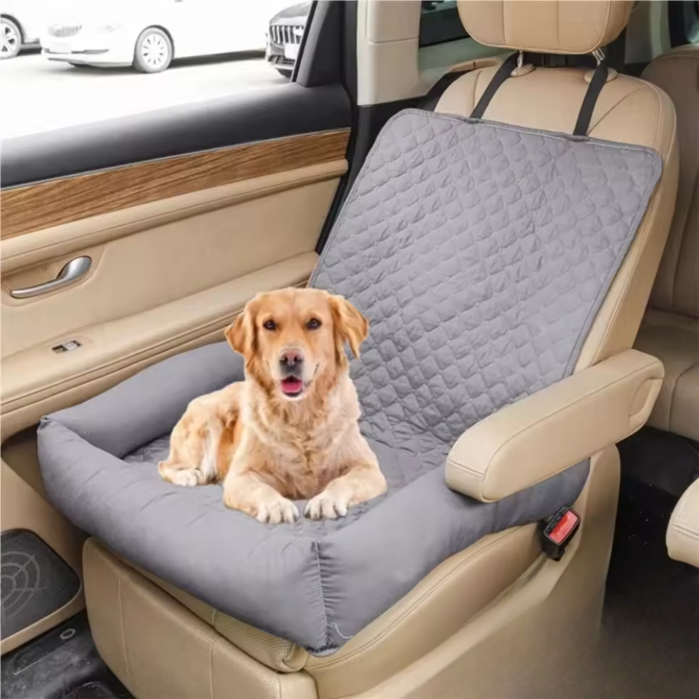 Waterproof Dog Car Seat Bed – Pet Travel Basket for Small &amp; Medium Dogs