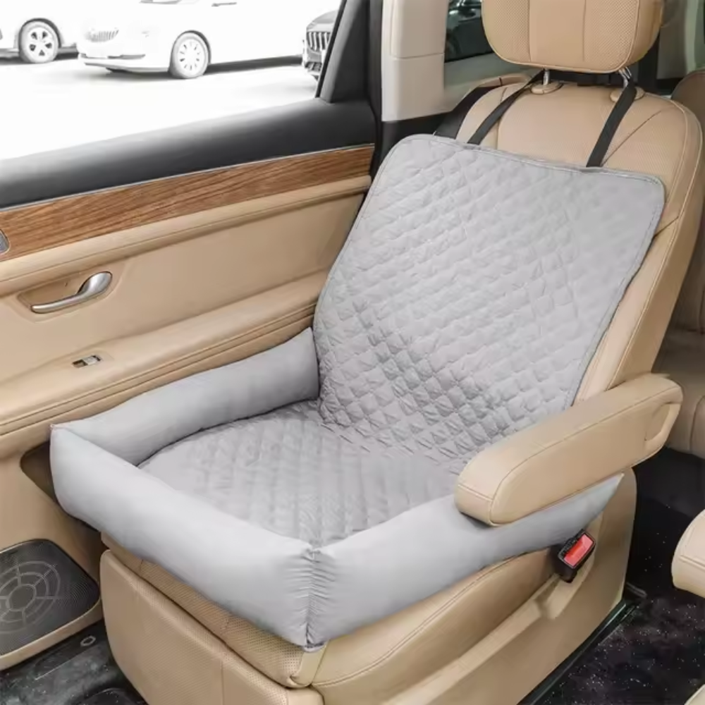 Waterproof Dog Car Seat Bed – Pet Travel Basket for Small &amp; Medium Dogs