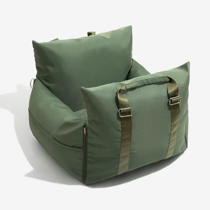 Waterproof Dog Car Seat Bed – Travel Booster for Small Dogs