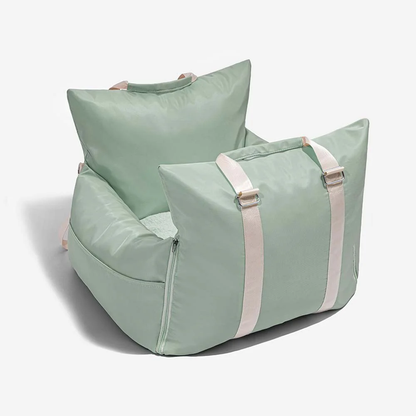 Waterproof Dog Car Seat Bed – Travel Booster for Small Dogs