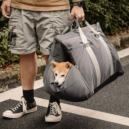 Waterproof Dog Car Seat Bed – Travel Booster for Small Dogs