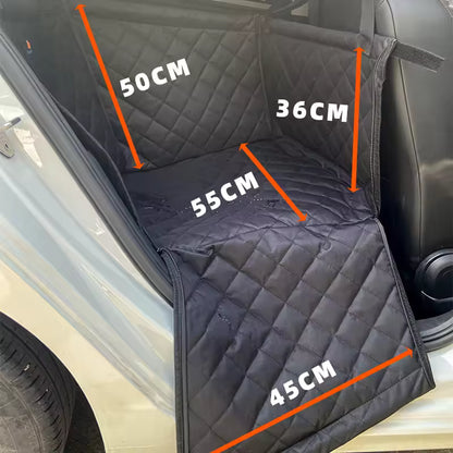 Waterproof Pet Car Seat Carrier – Folding Travel Hammock for Dogs &amp; Cats