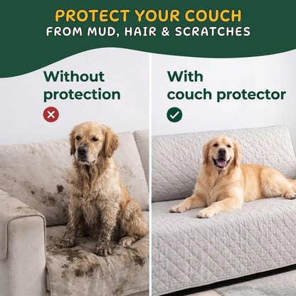 Waterproof Sofa Cover for Pets with Non Slip Backing – Couch Protector